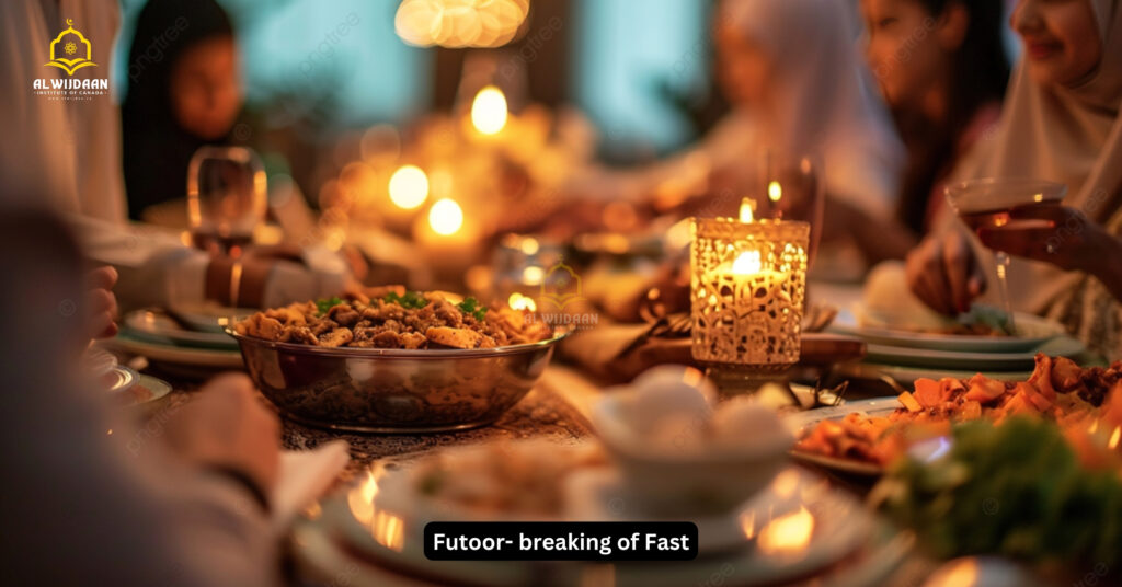 Futoor- breaking of Fast: